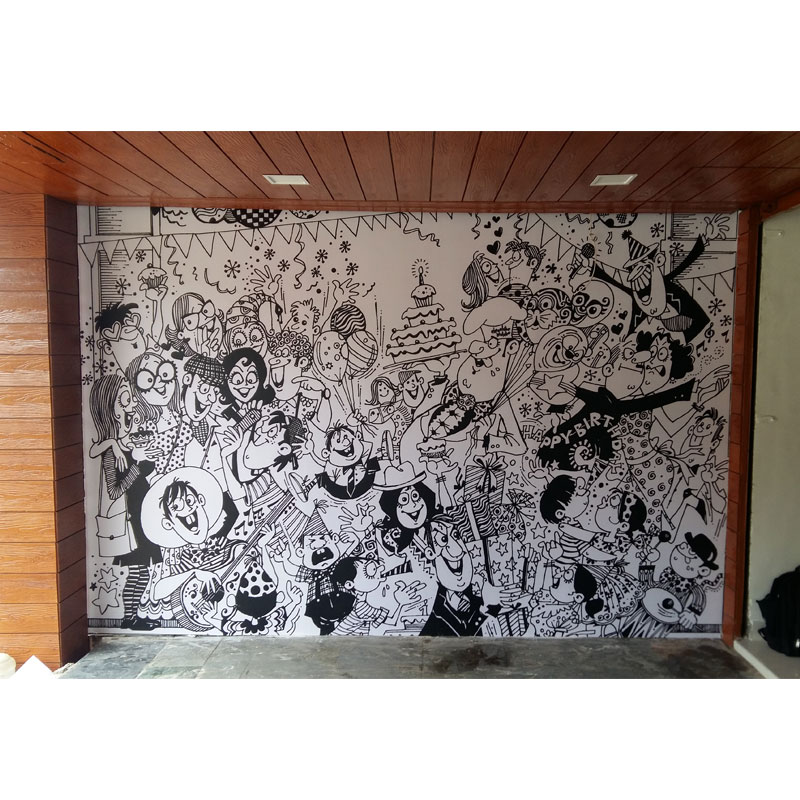 Vinyl Printing and Peasting Work